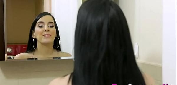  Teen gives head and fucks for cum in vag